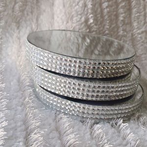 Rhinestone coaster 🪞pack of 3!